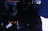 Shot of Brian's groin